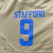 J- Detroit Lions NFL Stafford Veteran On Field Hoodie - L