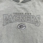 J- Vintage Green Bay Packers NFL Embroidered Text Crewneck - 2XL