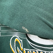 J- Vintage '93 Green Bay Packers NFL Graphic & Text Crewneck - XL