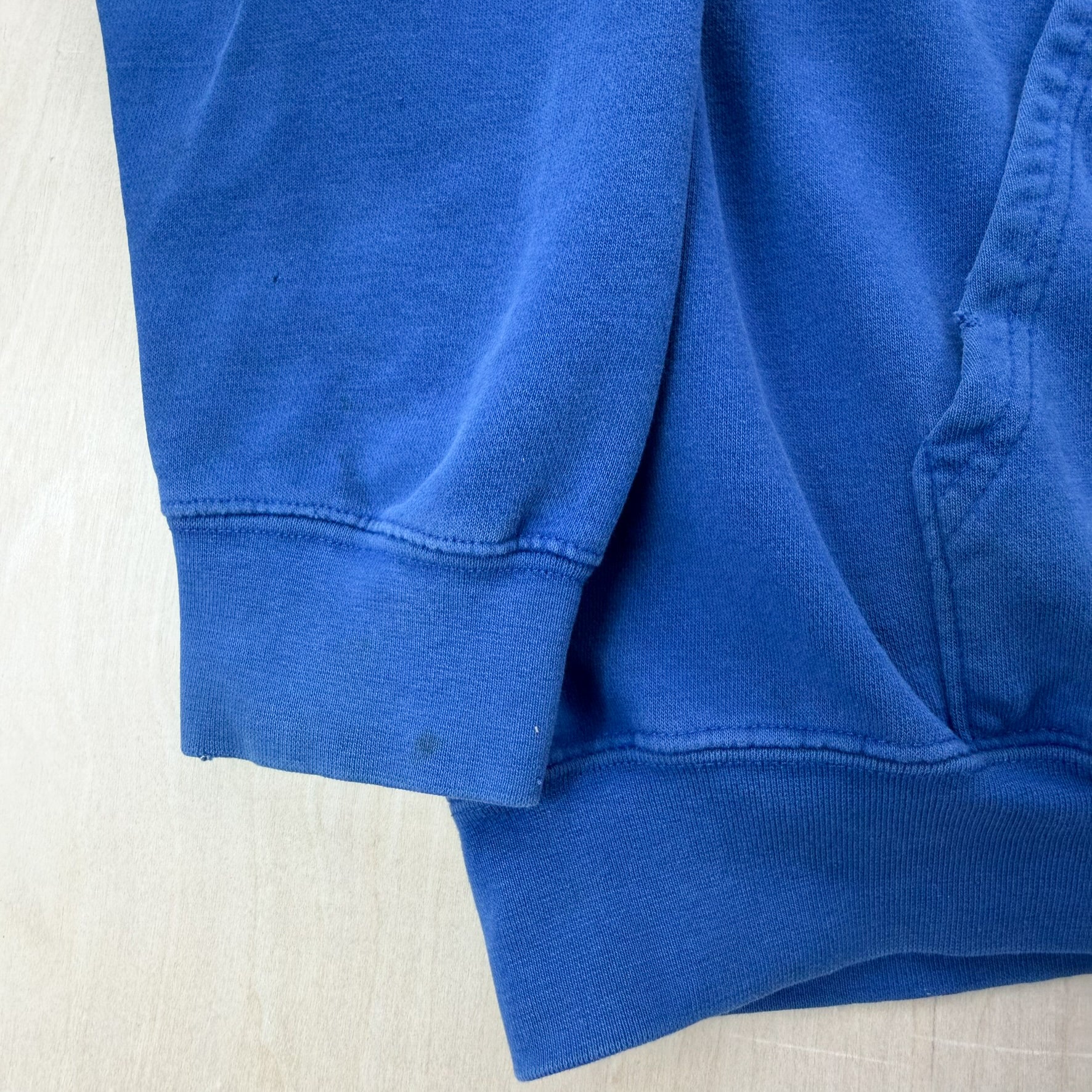 J- Vintage Indianapolis Colts NFL Logo & Text Hoodie - L