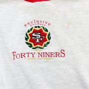 J- Vintage San Francisco 49ers NFL Embroidered Logo Made In USA Crewneck - XL