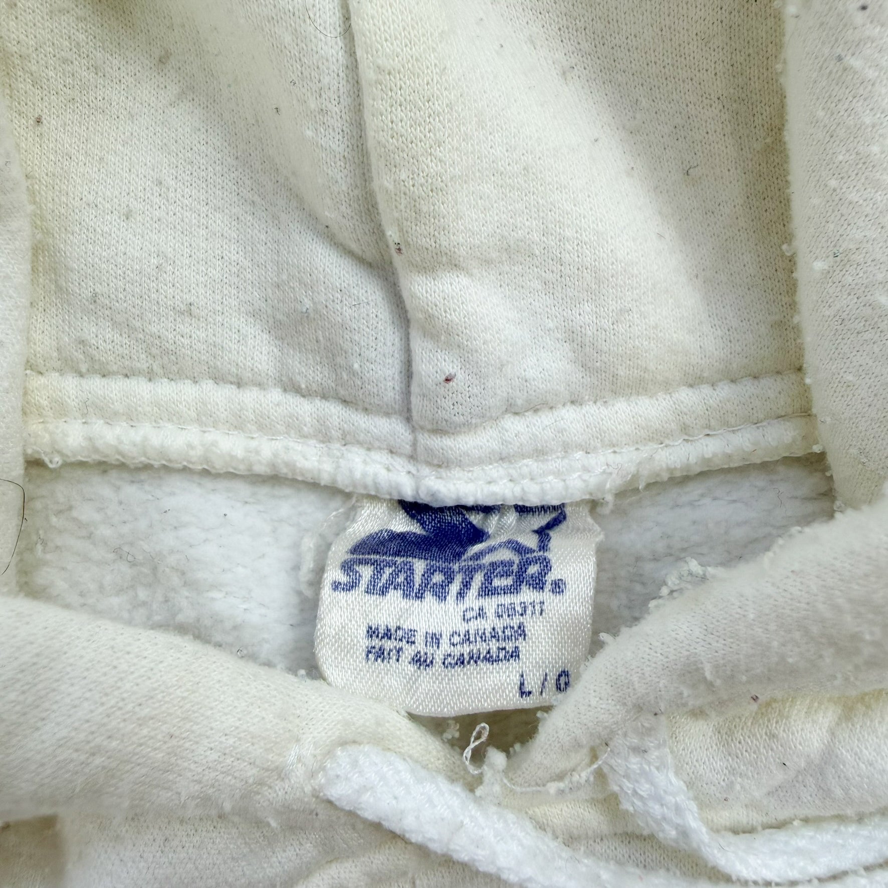 J- Vintage San Francisco 49ers NFL Starter Logo Hoodie - L