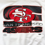 J- Vintage San Francisco 49ers NFL Starter Logo Hoodie - L