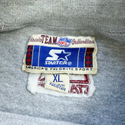 J- Vintage San Francisco 49ers NFL Starter Embroidered Logo Polar Fleece Crewneck - XL