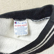 F- Vintage 90s Champion Reverse Weave Embroidered Text Made In USA Crewneck