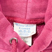 F- Vintage Champion Reverse Weave Embroidered Text Hoodie