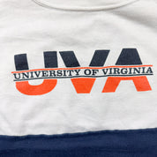 F- Vintage University Of Virginia Text Made In USA Crewneck