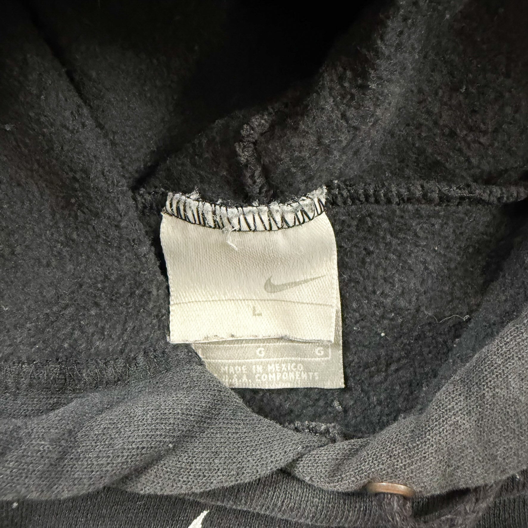 F- Vintage 00s Nike Center Chest Swoosh Hoodie