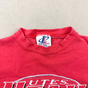 F- Vintage Utah Utes Logo Athletic Embroidered Logo Crewneck