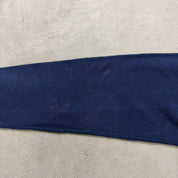 F- Vintage University Of Notre Dame Fightin' Irish Logo & Text Made In USA Crewneck