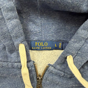 F- Vintage Polo Ralph Lauren Zip Up Hoodie