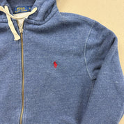 F- Vintage Polo Ralph Lauren Zip Up Hoodie