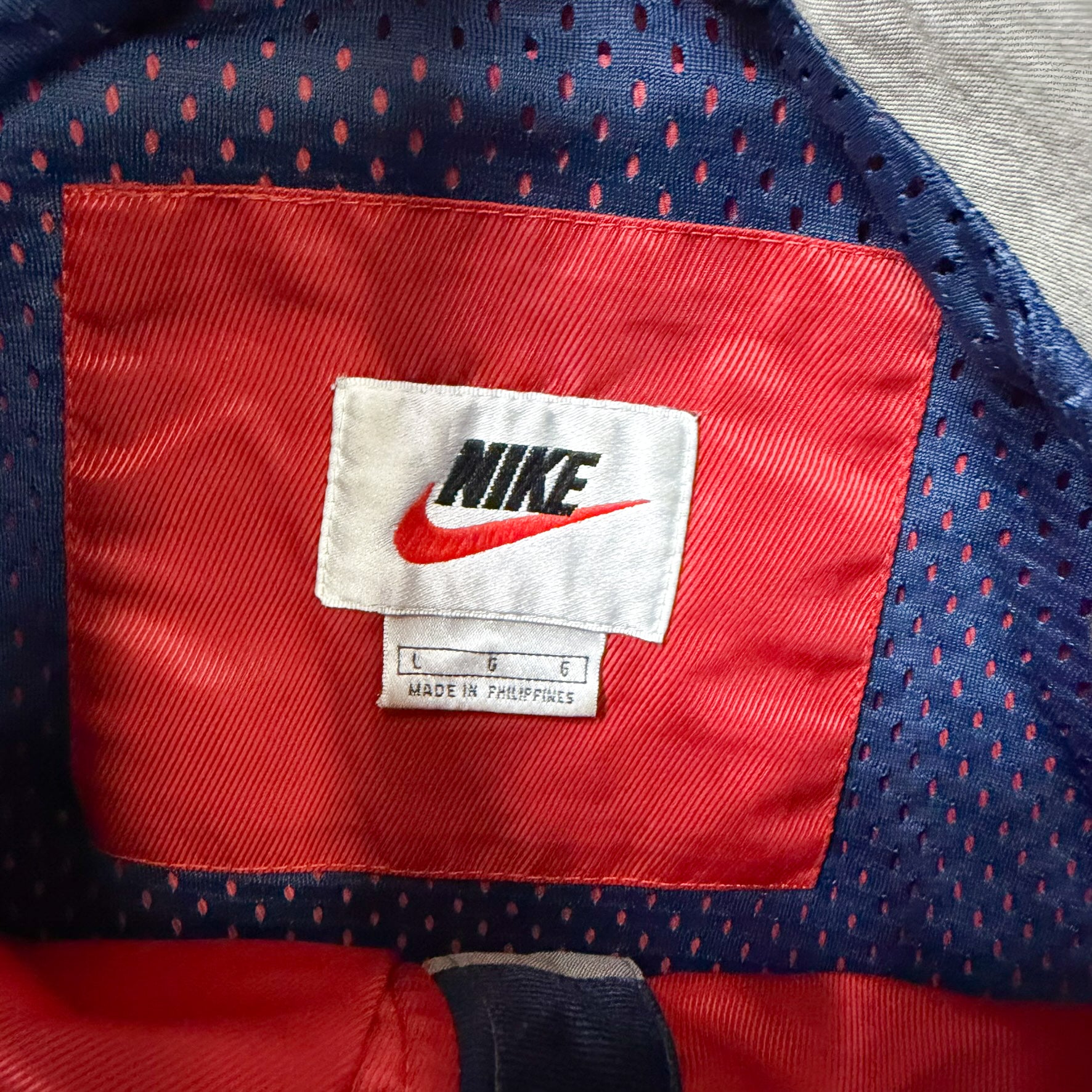 F- Vintage 90s Nike Zip Up Lightweight Windbreaker