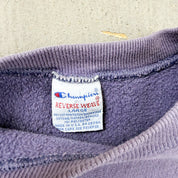 F- Vintage 90s Champion Reverse Weave Embroidered Logo Crewneck