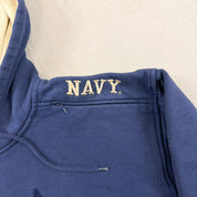 F- Nike Team US Navy College Embroidered Text Hoodie