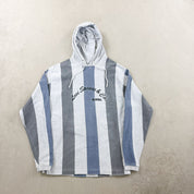 F- Vintage Levi's Strauss Embroidered Text Hoodie