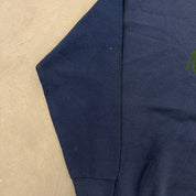 F- Vintage Disney Mickey Embroidered Text & Character Made In USA Crewneck