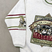 F- Vintage  Disney Pigskin Classic Maulers Characters Graphic Crewneck