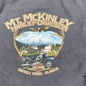 F- Harley Davidson Denali Park Alaska Graphic Long Sleeve Tee