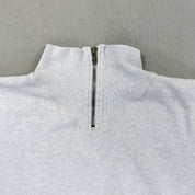 F- Vintage Gap Quarter Zip Knit Sweater
