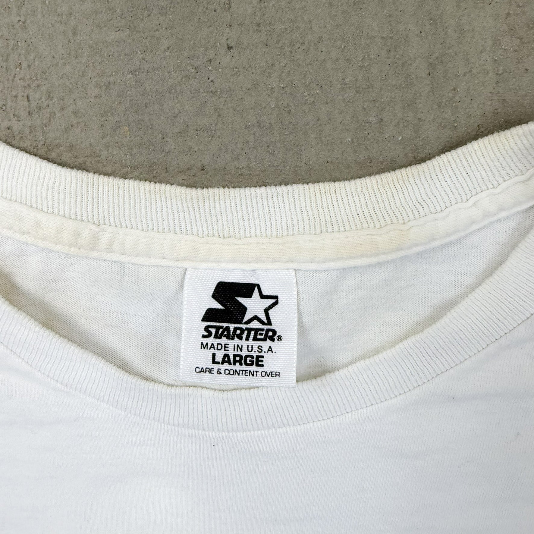 F- Vintage '97 Detroit Red Wings Stanley Cup Champs NHL Starter Graphic Made In USA Tee