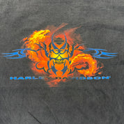 F- Vintage Harley Davidson Kansas City Missouri Made In USA Tee