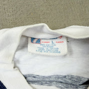 F- Vintage University Of Pennsylvania Logo 7 Embroidered Text Tee