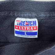 F- Vintage Los Angeles Lakers NBA Trench Graphic Made In USA Tee