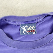 F- Vintage '95 Minnesota Vikings NFL Official Schedule Graphic Made In USA Tee