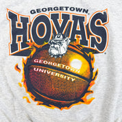 F- Vintage Georgetown Hoyas Basketball Made In Canada Graphic Crewneck