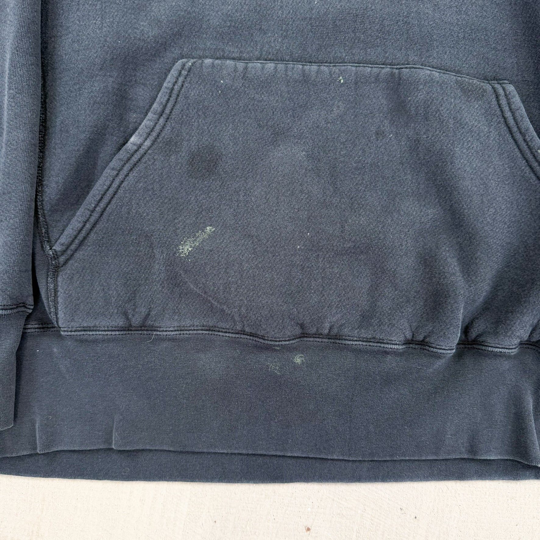 F- Vintage Harley Davidson Embroidered Logo Hoodie