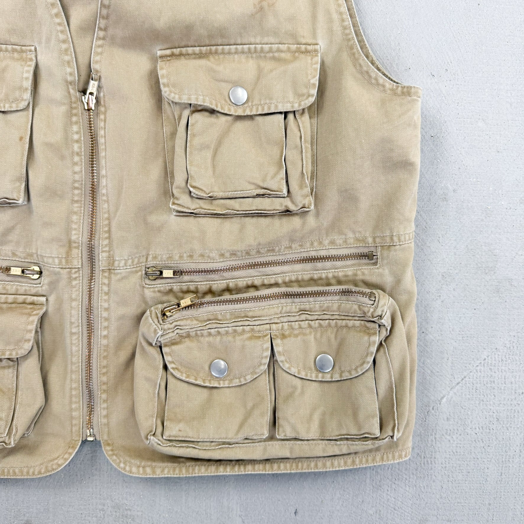F- Vintage Polo Ralph Lauren Cargo Vest