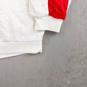 F- Vintage Adidas Button Snap Bomber Jacket