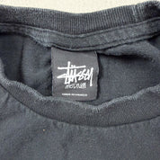 F- Vintage Stussy Logo Text Graphic Tee