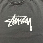 F- Vintage Stussy Logo Text Graphic Tee