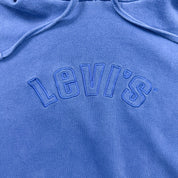 F- Vintage Levi's Embroidered Text Outline Hoodie