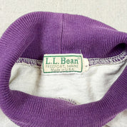 F- Vintage LL Bean Made In USA Long Sleeve Turtle Neck Style Tee