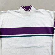 F- Vintage LL Bean Made In USA Long Sleeve Turtle Neck Style Tee