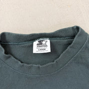 F- Vintage Green Bay Packers NFL Starter Text Made In USA Long Sleeve Tee