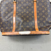 F- Vintage Luis Vuitton Babylon Monogram Pattern Made In Paris Tote Bag