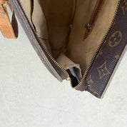 F- Vintage Luis Vuitton Babylon Monogram Pattern Made In Paris Tote Bag