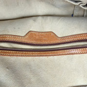 F- Vintage Luis Vuitton Babylon Monogram Pattern Made In Paris Tote Bag