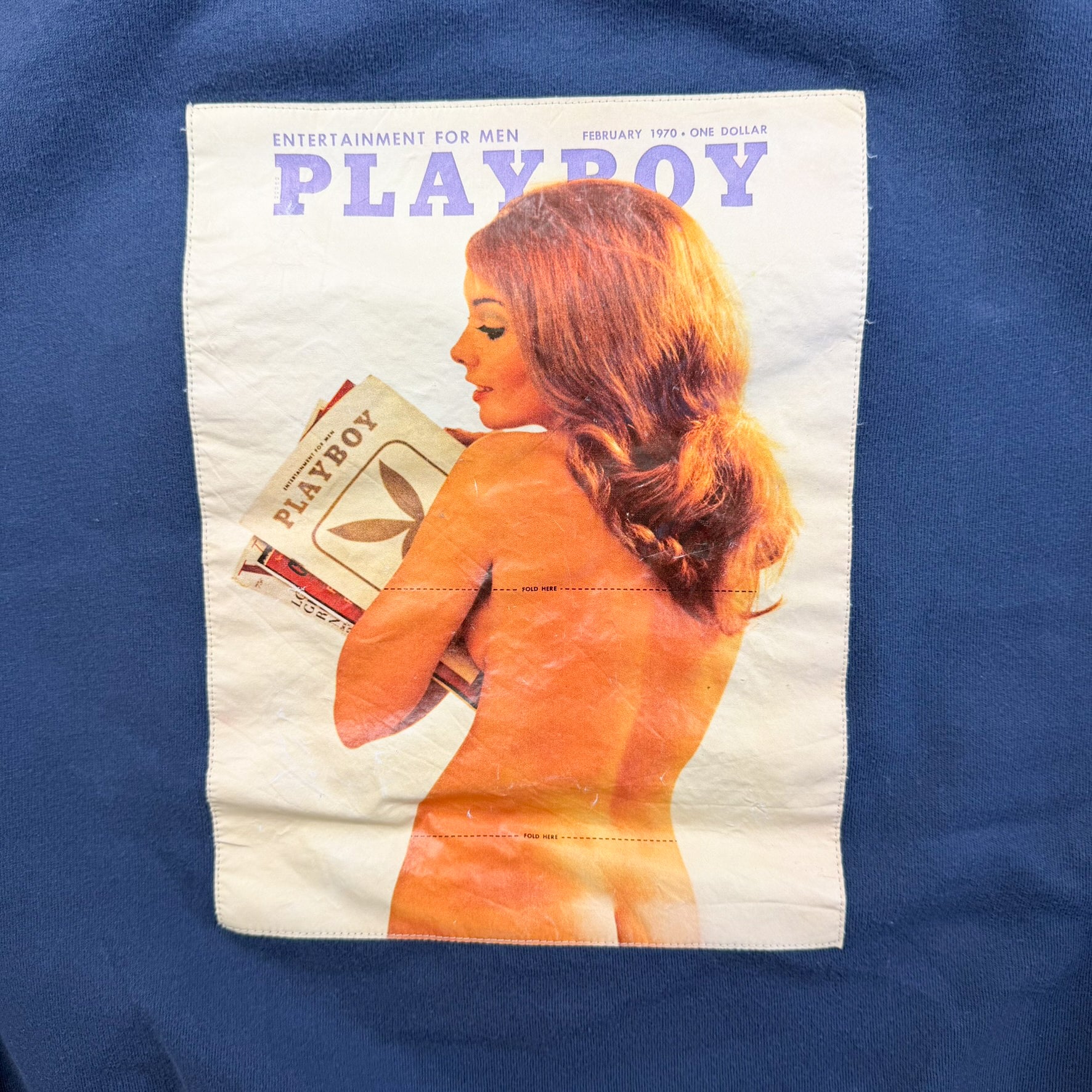 F- Playboy By Pacsun Magazine Poster Crewneck