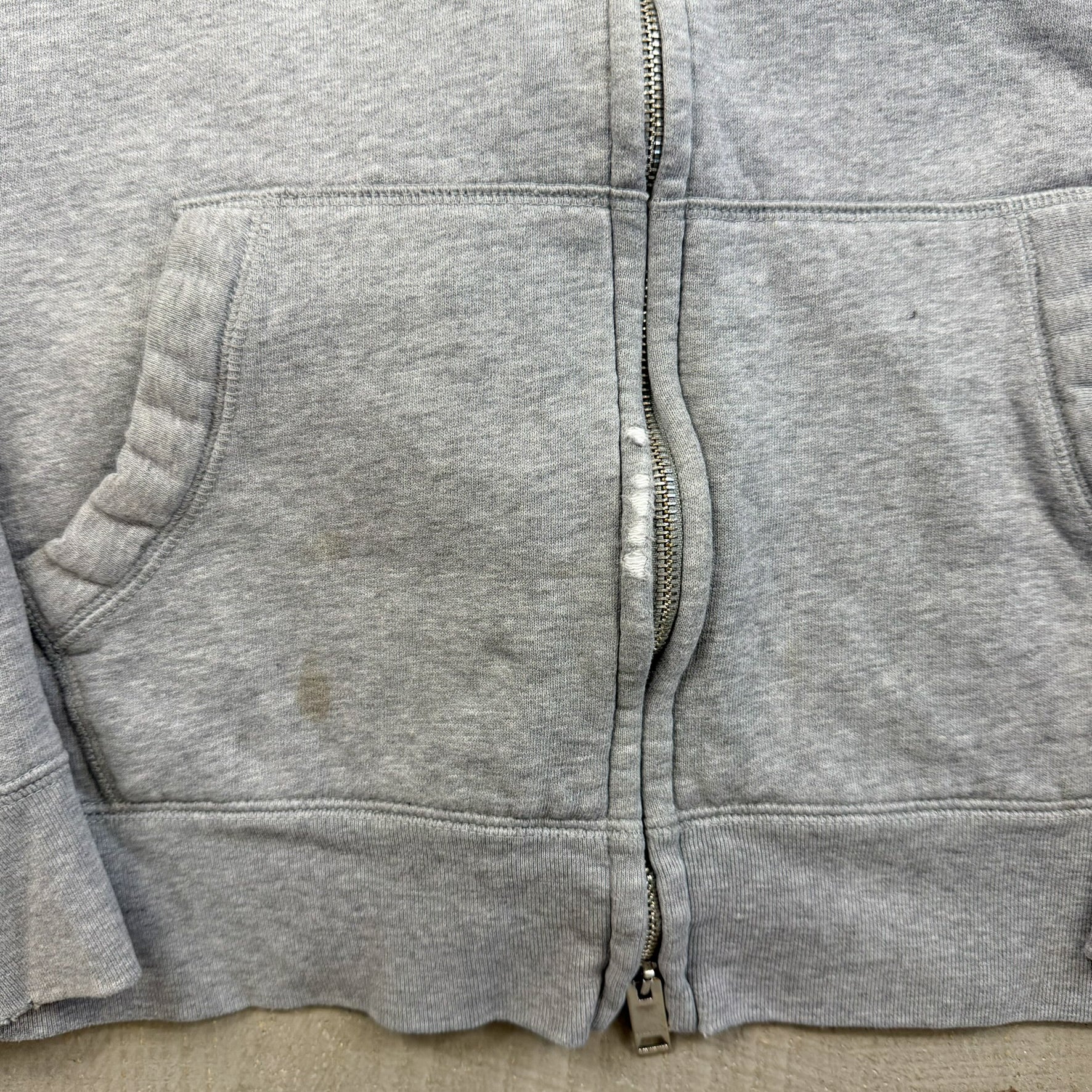 F- Burberry Double Zipper Zip Up Hoodie