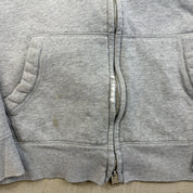 F- Burberry Double Zipper Zip Up Hoodie