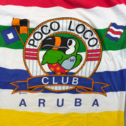 F- Vintage Poco Loco Club Aruba Single Stitch Graphic Tee