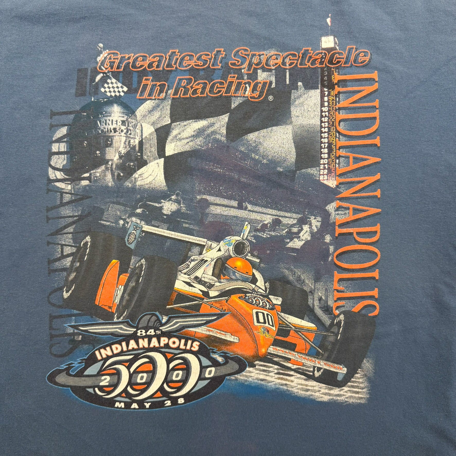 F- Vintage '00 Indianapolis Greatest Spectacle In Racing Graphic Tee