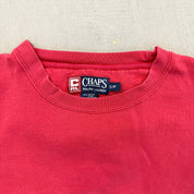 F- Vintage Chaps Ralph Lauren Embroidered Text Crewneck
