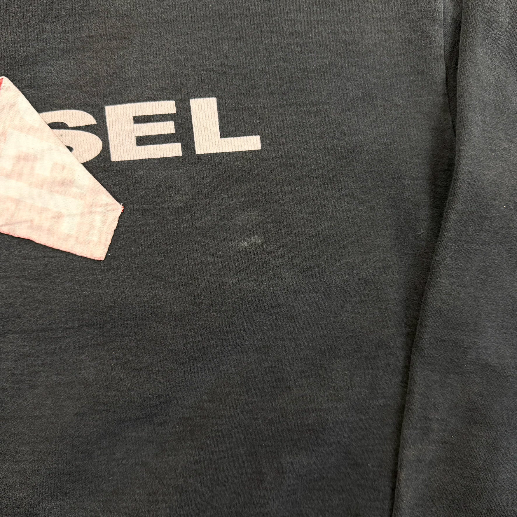 F- Vintage Diesel Text Graphic Crewneck