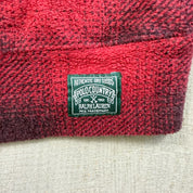F- Vintage Ralph Lauren Polo Country Plaid Fleece Hoodie